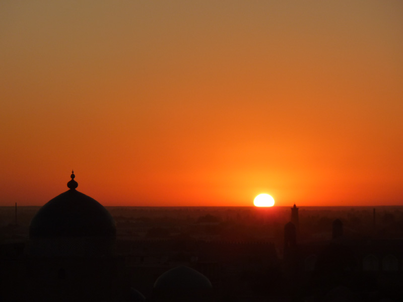 Khiva tramonto