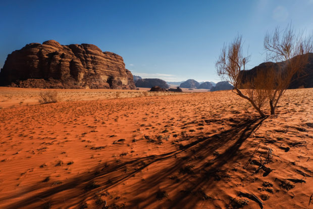 Viaggio in Giordania racconto deserto wadi rum dune rosse