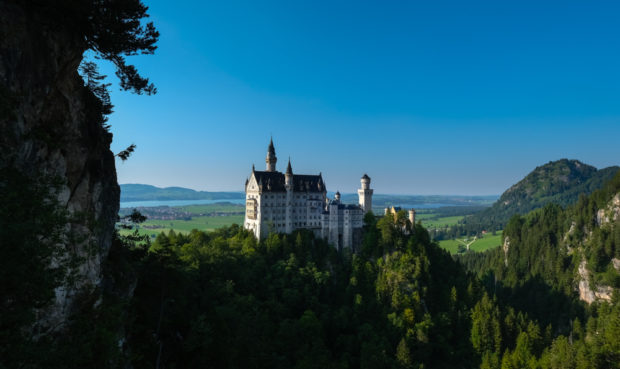 Viaggio in bicicletta strada romantica baviera da fussen a wurzburg romantische strasse castello neuschwanstein