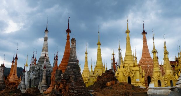 lago inle tempio birmania