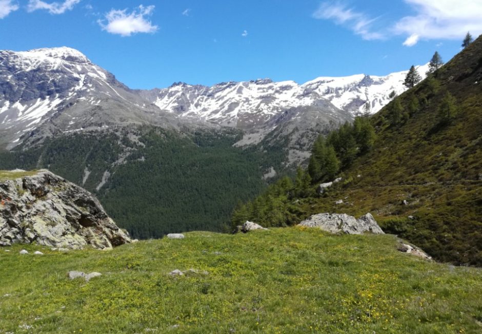 trekking via ferrata di casimiro val di rhemes valle aosta escursione