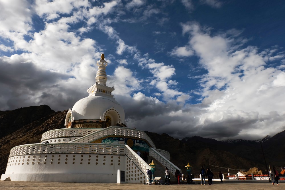 viaggio in ladakh leh stupa